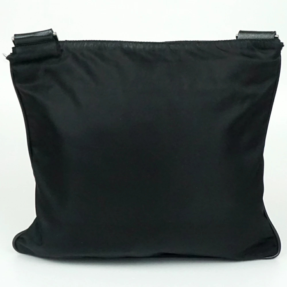 Prada Tessuto Sacoche Black Shoulder Bag Crossbody